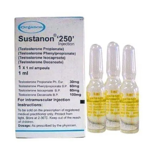 Sustanon-250 (Смесь Тестостеронов) от Organon (250mg\1ml)