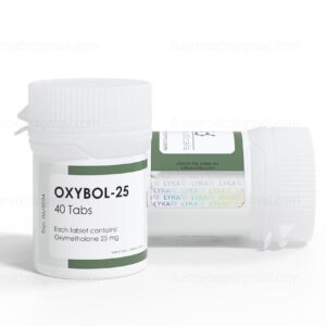 Oxybol-25 (Оксиметалон) от Lyka Labs (100tab25mg)