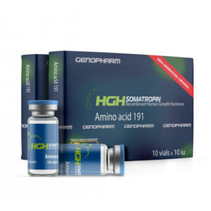 HGH Somatropin (Гормон Роста) от GenoPharm (10ЕД на флакон)